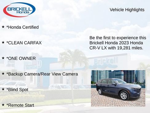 Certified 2023 Honda CR-V LX image 9