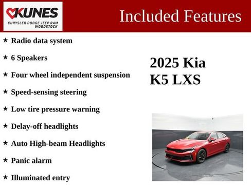 Used 2025 Kia K5 LXS FWD image 3