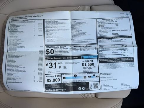 New 2026 BMW 330i Sedan w/ M Sport Package RWD image 28