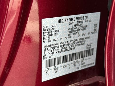 New 2025 Ford Mustang Mach-E Premium w/ Interior Protection Package image 27