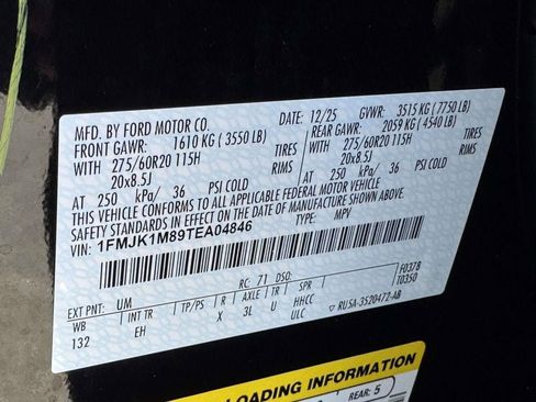 Used 2026 Ford Expedition Max Platinum AWD/4WD image 29