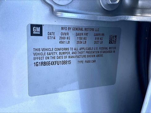 Used 2015 Chevrolet Volt Premium w/ Premium Trim Package image 36