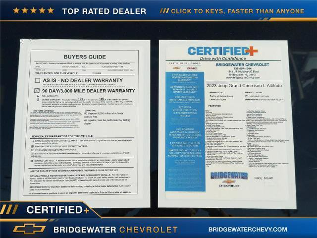 Used 2023 Jeep Grand Cherokee L Laredo AWD/4WD image 14