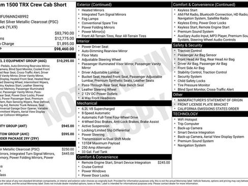 Used 2022 RAM 1500 TRX w/ TRX Level 2 Equipment Group image 11