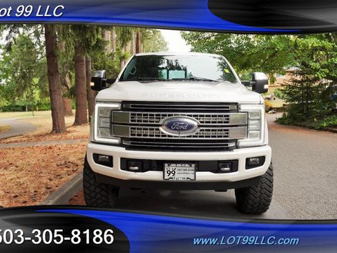 Used 2017 Ford F350 Platinum w/ Platinum Ultimate Package AWD/4WD image 6