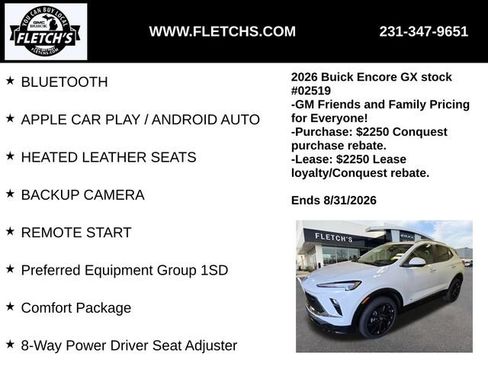 New 2026 Buick Encore GX Sport Touring w/ Comfort Package AWD/4WD image 2