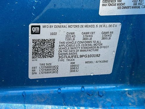 Used 2023 GMC Sierra 1500 AT4X image 27