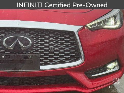 Certified 2022 INFINITI Q60 3.0t Luxe w/ Essential Package RWD image 3