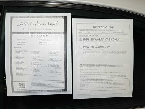 Used 2008 Lexus IS F image 37