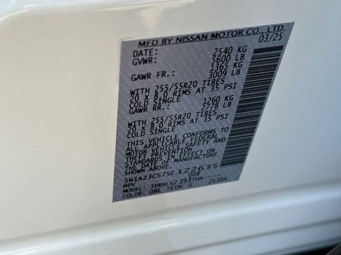 New 2025 Nissan Murano SL image 27