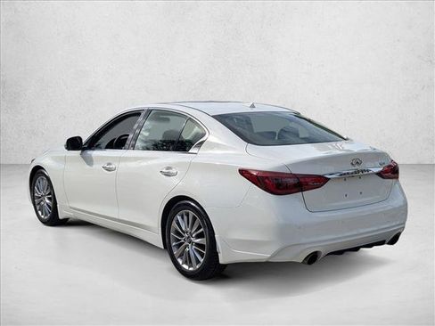 Used 2023 INFINITI Q50 Luxe w/ Cargo Package RWD image 8