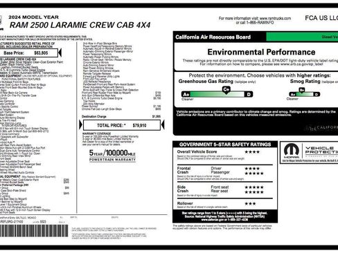 Used 2024 RAM 2500 Laramie w/ Bed Utility Group AWD/4WD image 5