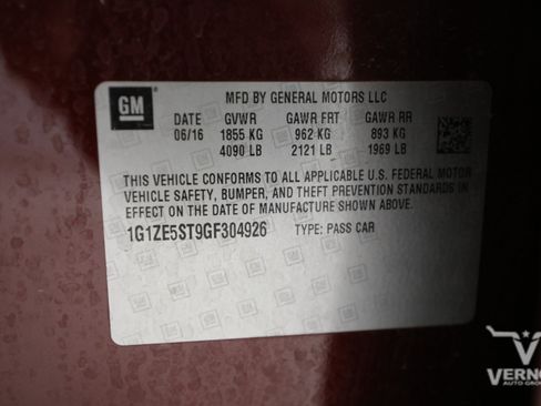 Used 2016 Chevrolet Malibu LT FWD image 13