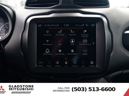 Used 2021 Jeep Renegade Latitude w/ Sun & Sound Group AWD/4WD image 16