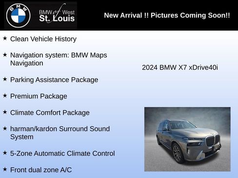 Used 2024 BMW X7 xDrive40i AWD/4WD image 5