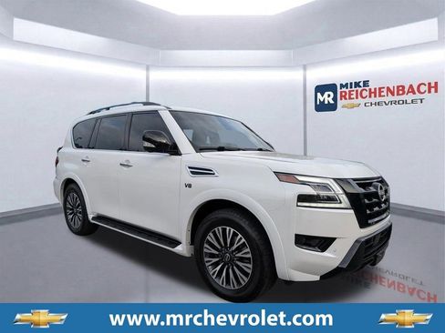Used 2022 Nissan Armada SL w/ Midnight Edition Package image 1