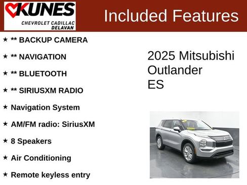 Used 2025 Mitsubishi Outlander ES image 3