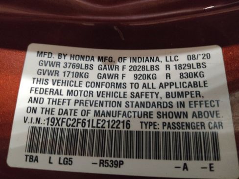 Used 2020 Honda Civic LX image 33