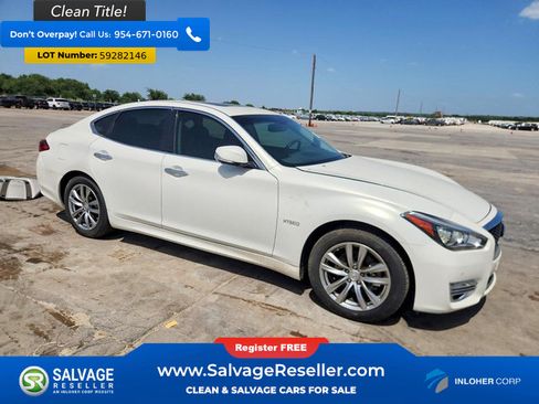 Used 2015 INFINITI Q70 Hybrid RWD image 5