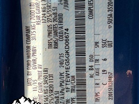 Used 2016 Ford F150 XLT w/ Equipment Group 302A Luxury image 22