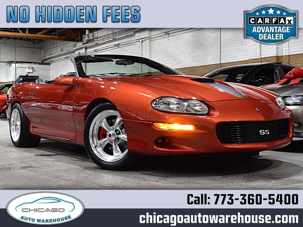 Used 2002 Chevrolet Camaro Z28 w/ SS Performance/Appearance Pkg RWD image 1