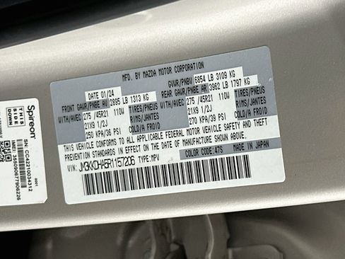 Used 2024 MAZDA CX-90 Plug-In Hybrid w/ Premium Pkg AWD/4WD image 35