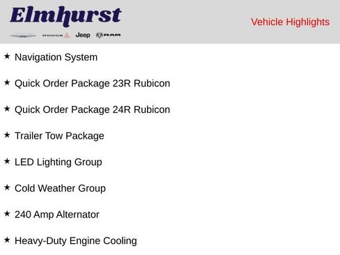 Used 2023 Jeep Gladiator Rubicon w/ LED Lighting Group AWD/4WD image 9