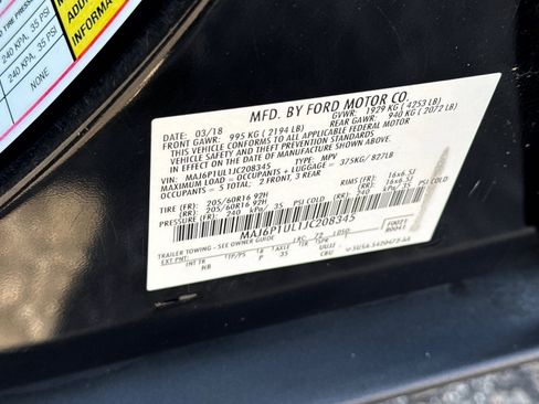 Certified 2018 Ford EcoSport SE image 29