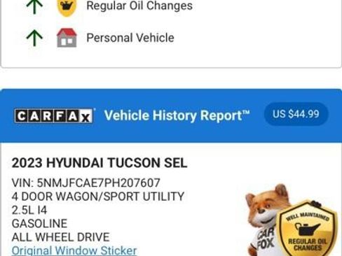 Used 2023 Hyundai Tucson SEL w/ Convenience Package image 5