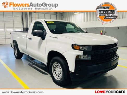 Used 2020 Chevrolet Silverado 1500 W/T w/ WT Value Package RWD image 1