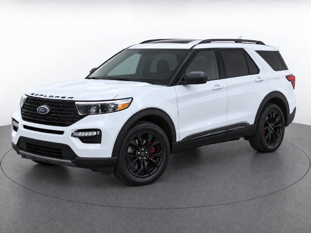 Used 2020 Ford Explorer XLT AWD/4WD image 3