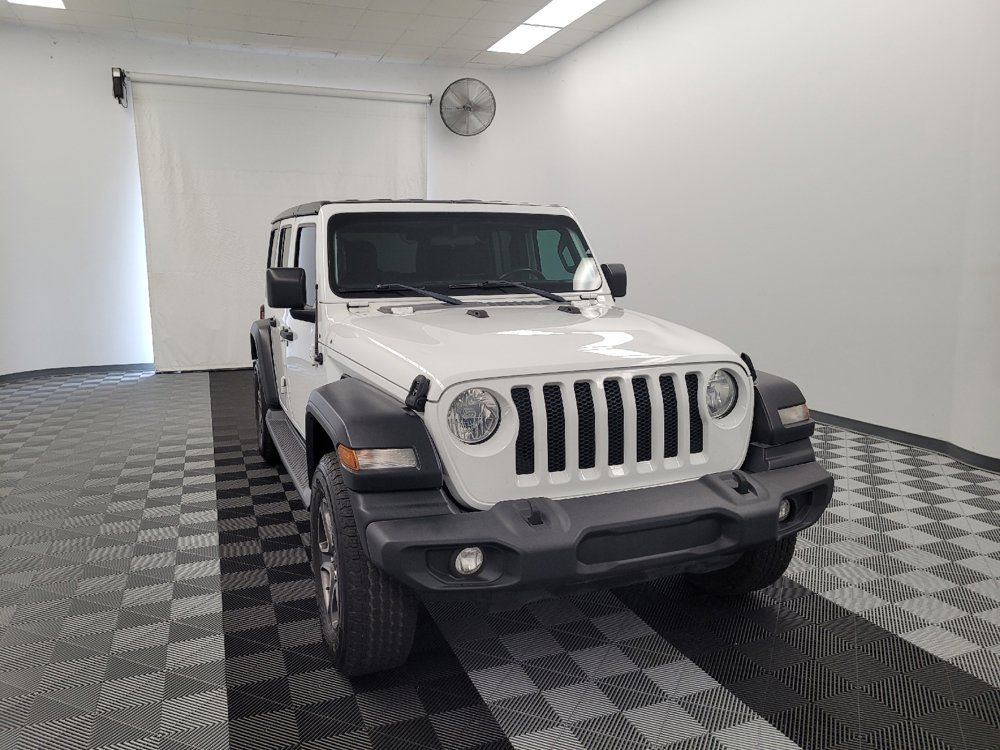 Used 2018 Jeep Wrangler Unlimited Sport S AWD/4WD image 14