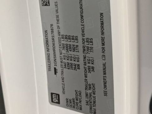 Certified 2025 Chevrolet Tahoe LS AWD/4WD image 44