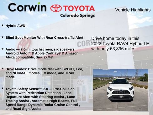 Used 2022 Toyota RAV4 LE AWD/4WD image 6
