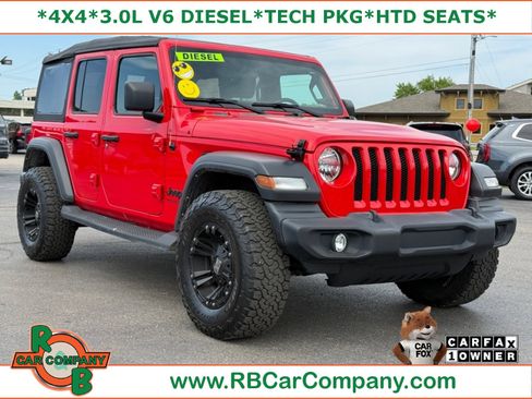 Used 2022 Jeep Wrangler Unlimited Sport AWD/4WD image 1