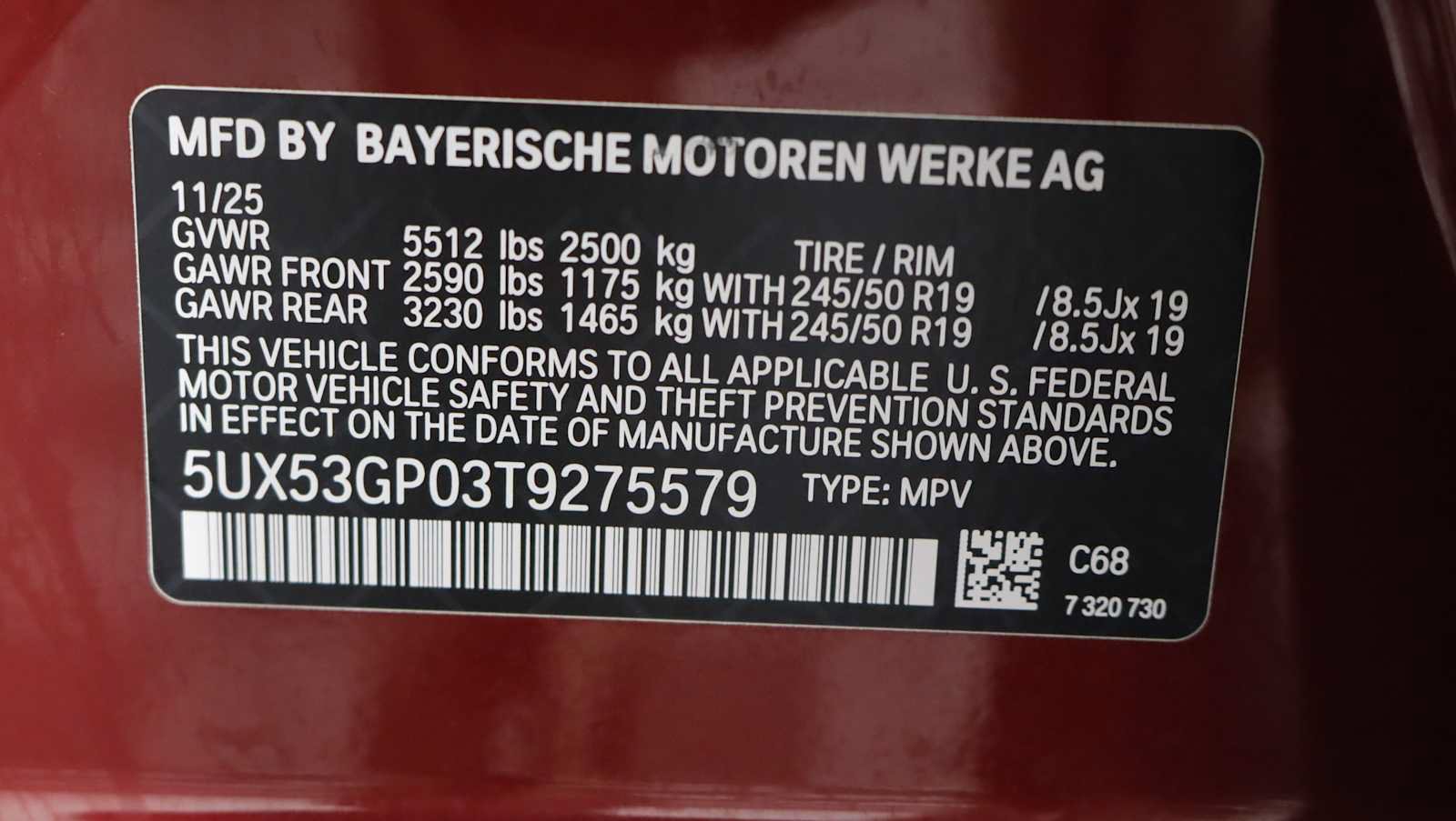 Used 2026 BMW X3 xDrive30i w/ Convenience Package AWD/4WD image 30
