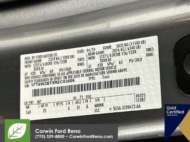 Used 2024 Ford F250 XLT w/ Black Appearance Package AWD/4WD image 37