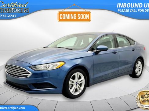 Used 2018 Ford Fusion SE w/ Fusion SE Technology Package image 1