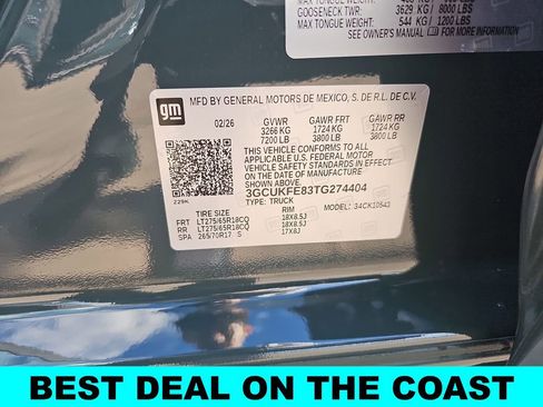 New 2026 Chevrolet Silverado 1500 LT Trail Boss w/ Convenience Package II AWD/4WD image 42
