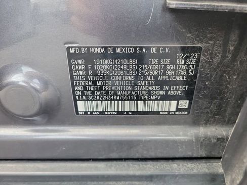 Certified 2024 Honda HR-V LX image 41