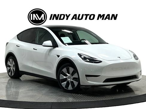Used 2021 Tesla Model Y Long Range AWD/4WD image 2