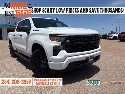 New 2026 Chevrolet Silverado 1500 Custom w/ Turbomax Blackout Package