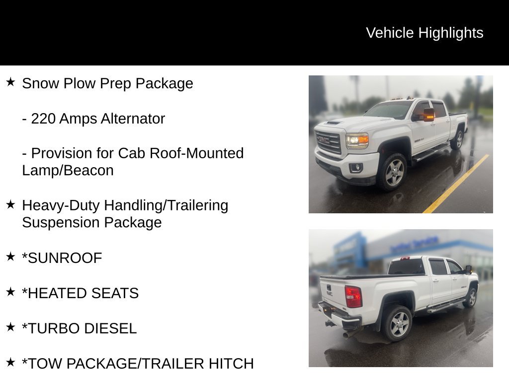 Used 2018 GMC Sierra 2500 SLT w/ All Terrain HD Package AWD/4WD image 11
