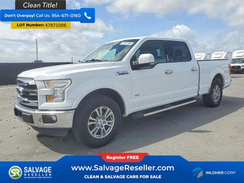 Used 2016 Ford F150 Lariat w/ Equipment Group 501A Mid image 1