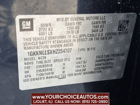 Used 2017 GMC Acadia SLE image 20