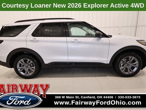 New 2026 Ford Explorer Active w/ Active Comfort Package AWD/4WD image 1