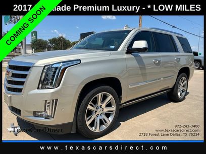 Used 2017 Cadillac Escalade Premium Luxury