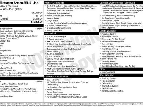 Used 2023 Volkswagen Arteon SEL image 38