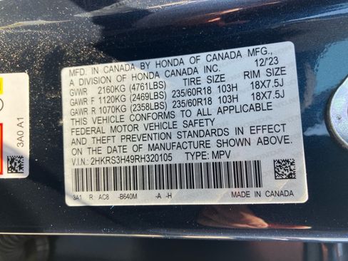 Certified 2024 Honda CR-V EX image 35