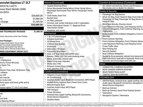 Used 2025 Chevrolet Equinox LT w/ Safety and Technology Package image 3